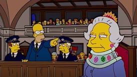 Isabel II en Los Simpson: El día en que la reina mandó a juicio a Homero