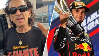 Álex Lora compone canción a ‘Checo’ Pérez por su triunfo en el GP de Singapur
