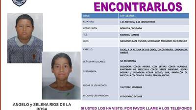 Desaparición de menores en Yautepec, posible venganza de un vecino que amenazó a sus padres
