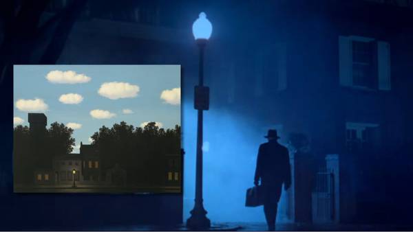 La icónica casa de la película ‘El Exorcista’ está inspirada en un cuadro de René Magritte