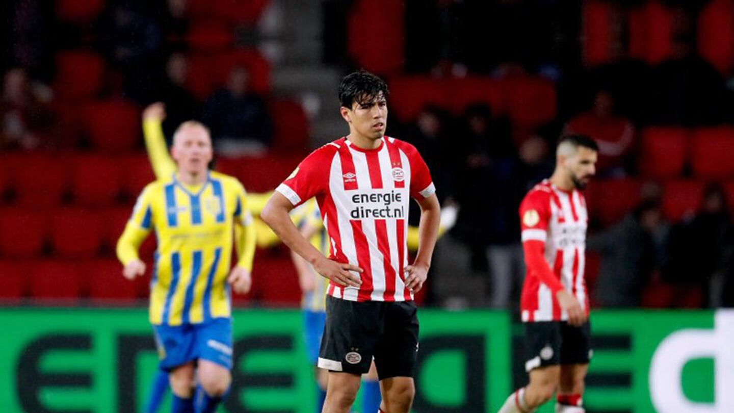 ¡Gol a los 25 segundos de Erick Gutiérrez, pero fue noche desastrosa de PSV!