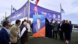Grupo Pachuca homenajea al presidente de Conmebol y bautiza cancha como ‘Alejandro Domínguez’