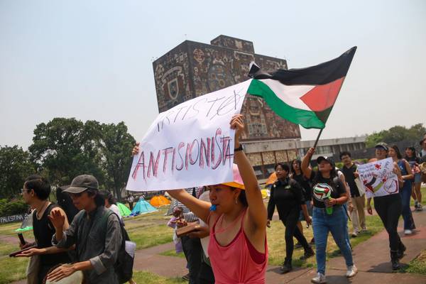 Solidaridad con Gaza: UNAM revisará convenios con universidades de Israel por este motivo