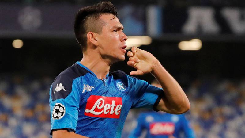 ¡Un grito del 'Chucky'! Hirving Lozano, primer gol con Napoli en Champions
