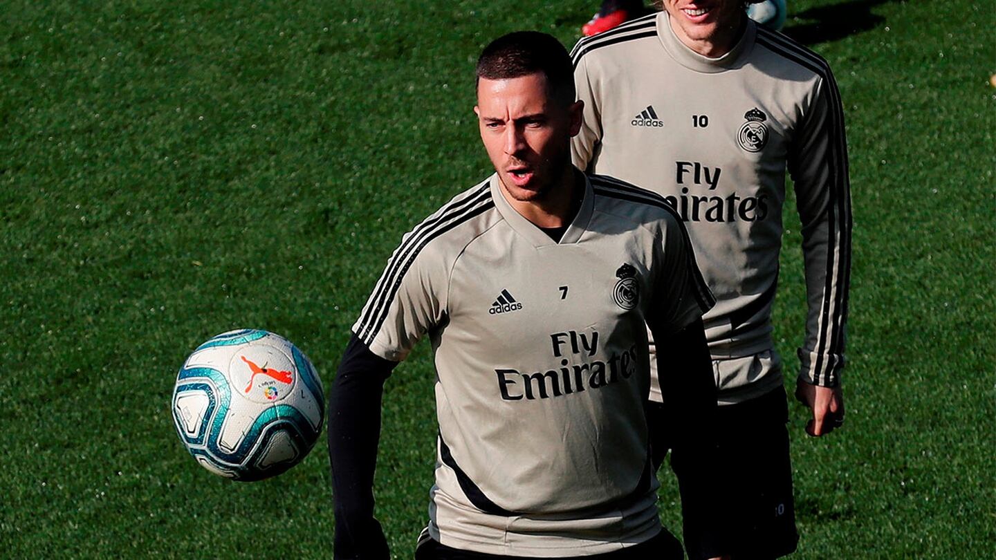 Eden Hazard regresa a una convocatoria con el Real Madrid