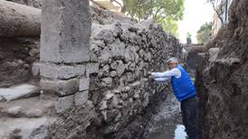 Un viaje al pasado: INAH descubre muro novohispano en La Lagunilla, CDMX