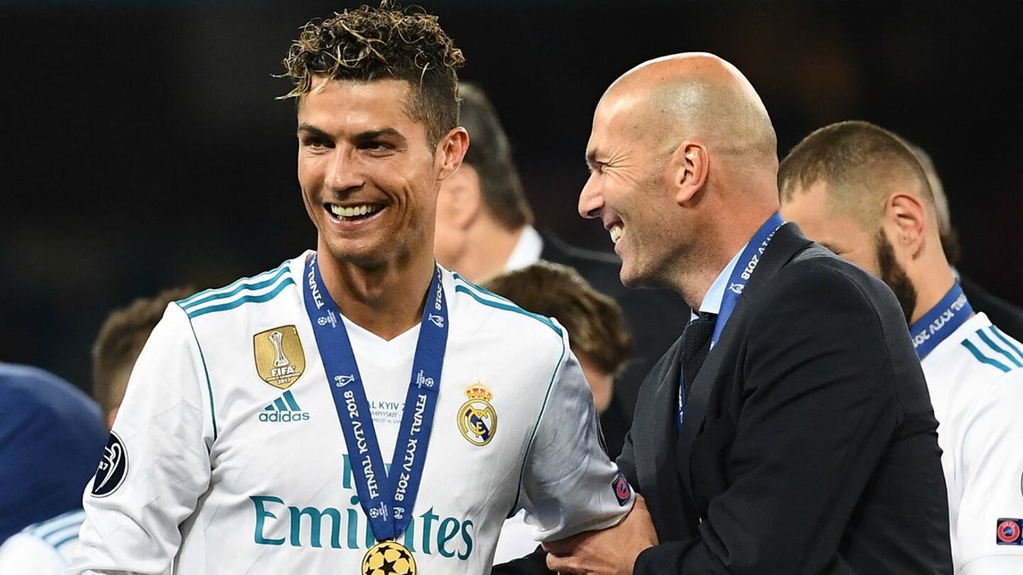 Zidane: 'Saben el cariño que le tenemos a Cristiano Ronaldo'