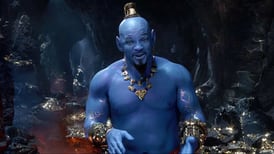 Will Smith llega en la 'alfombra mágica de Aladdin' a los Grammy