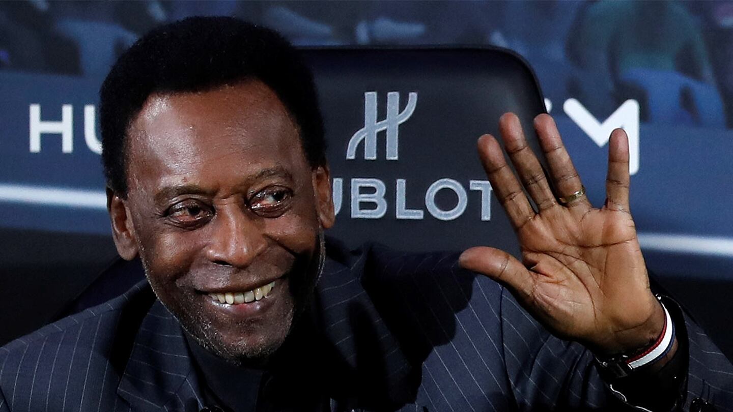 El mensaje de tranquilidad que publicó Pelé