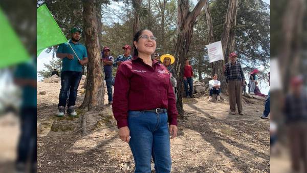 Angélica Colín, candidata a alcaldesa en Acambay, Edomex, suspende su campaña