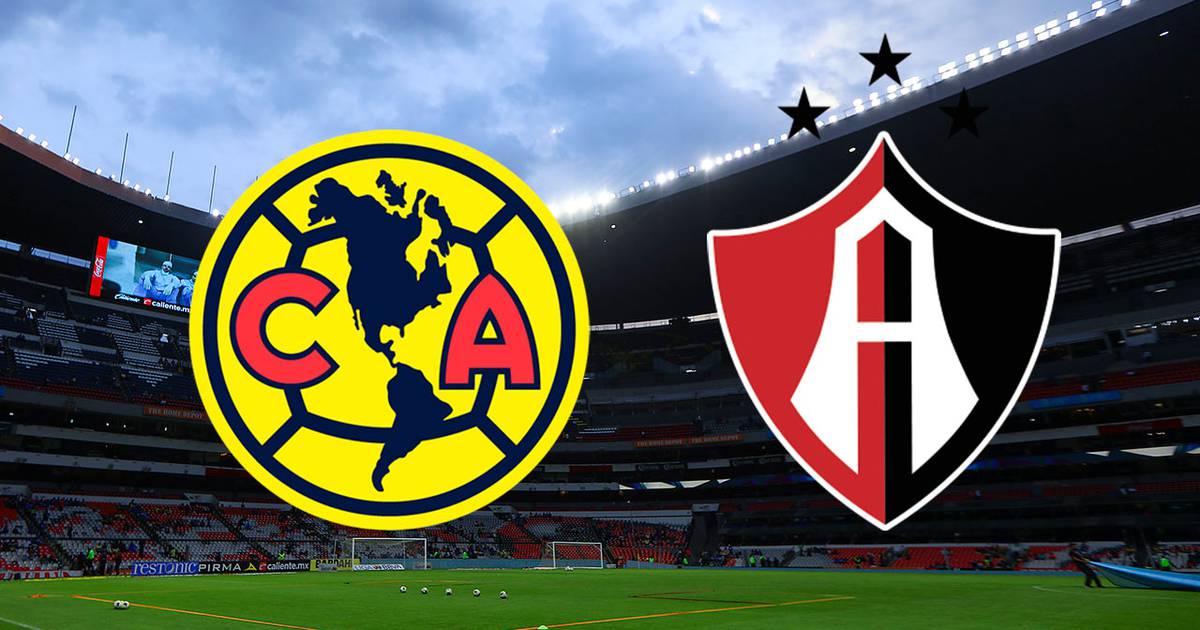 América vs Atlas EN VIVO: Alineaciones, horario y donde ver HOY Jornada 1 Liga MX Apertura 2022