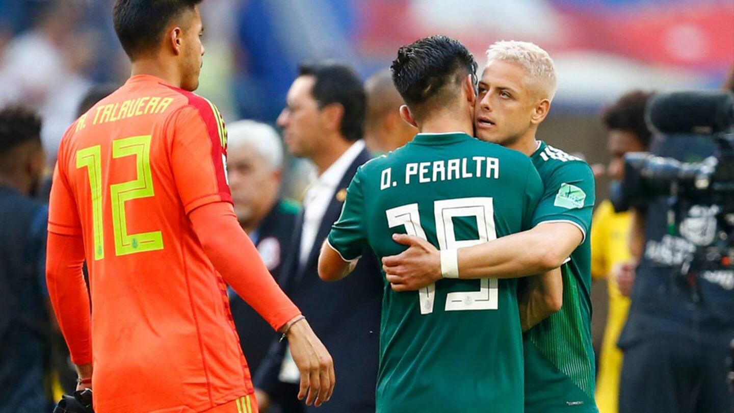 LUP: La polémica frase que 'Chicharito' le habría dedicado a Oribe Peralta en el Mundial Rusia 2018