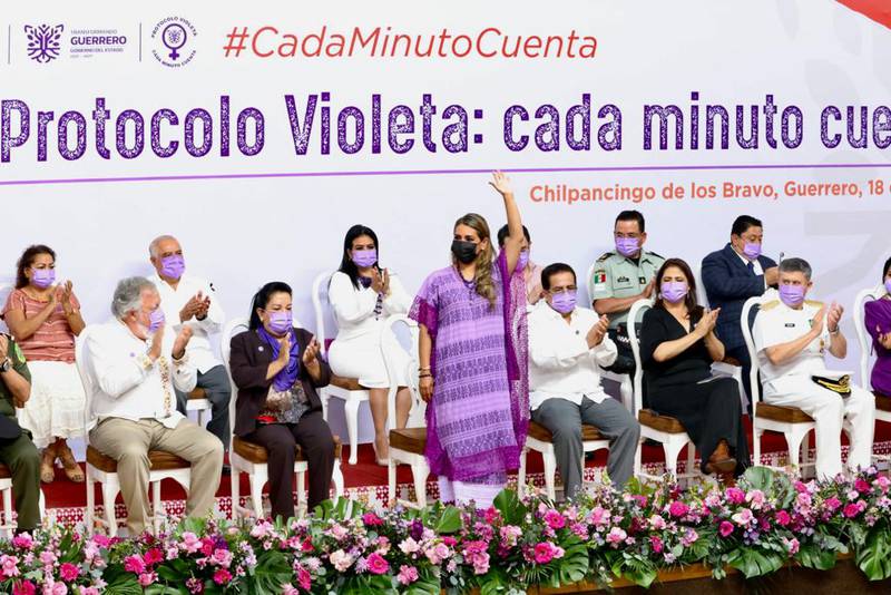 La gobernadora Evelyn Salgado presenta la activación de la Alerta Violeta