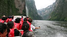 Reabren Cañón del Sumidero a turistas tras desprendimiento de rocas 
