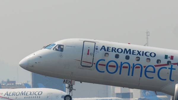 Vuelo de Aeroméxico que cubría ruta Tijuana al AICM aterriza de emergencia en Hermosillo