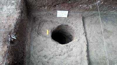 INAH descubre ‘tesoro’ arqueológico y una antigua carretera en Cetram de Indios Verdes