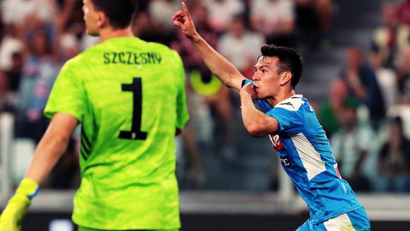 ¡'Chucky' Lozano ya debutó con el Napoli y marcó su primer gol!