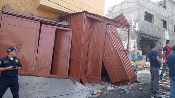 Explosión de gas en una vivienda en Tlalpan deja 5 lesionados