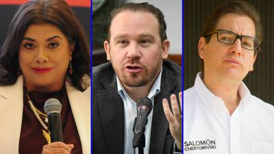 Brugada, Taboada o Chertorivski: ¿Quién llega mejor en las encuestas al primer debate CDMX 2024?