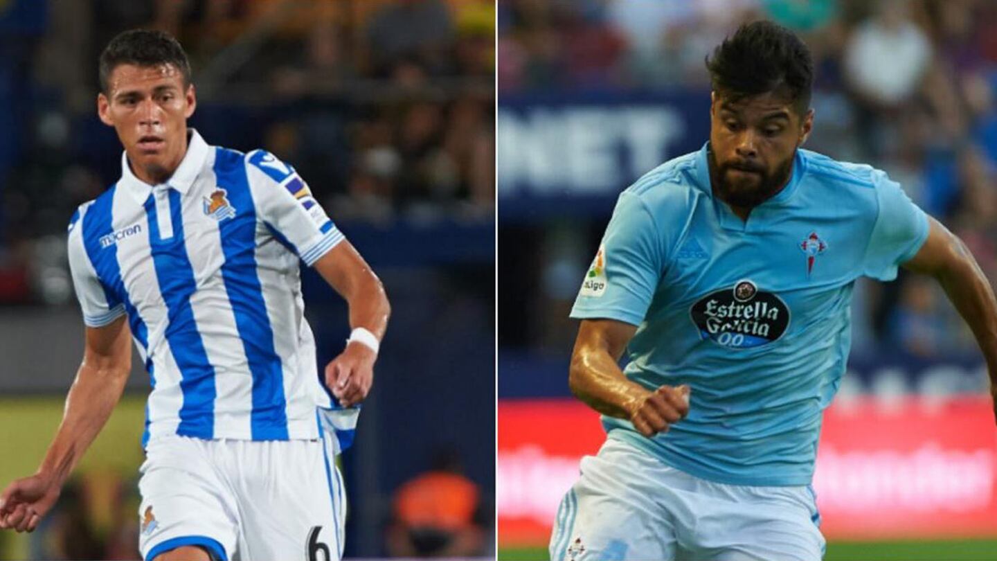 ¡Duelo de mexicanos en La Liga! Moreno y Araujo fueron titulares en el Real Sociedad vs. Celta
