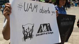 Estudiantes de la UAM exigen con marcha el levantamiento de la huelga