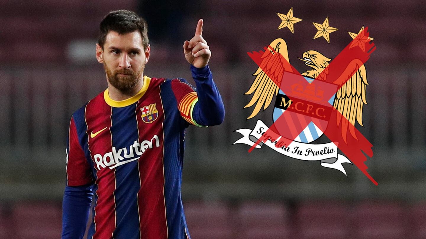 Manchester City niega contactos con Lionel Messi