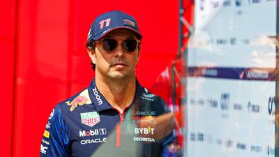 ‘Checo’ Pérez explica qué pasó en el choque durante la 1era. práctica libre en el GP de Hungría