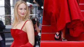 ‘No mires abajo’: Jennifer Lawrence usa chanchas y vestido Dior en el Festival de Cannes 2023 