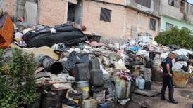 Catean bodega que almacenaba seis toneladas de residuos peligrosos en Ecatepec