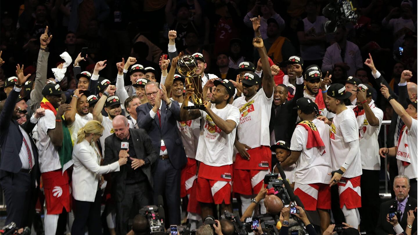 ¡Hicieron historia! Toronto Raptors son campeones por primera vez de la NBA