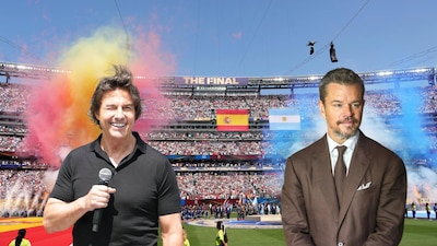 Los famosos en la final del Mundial 2026 van desde actores y cantantes hasta futbolistas. (Foto: Créditos EFE)