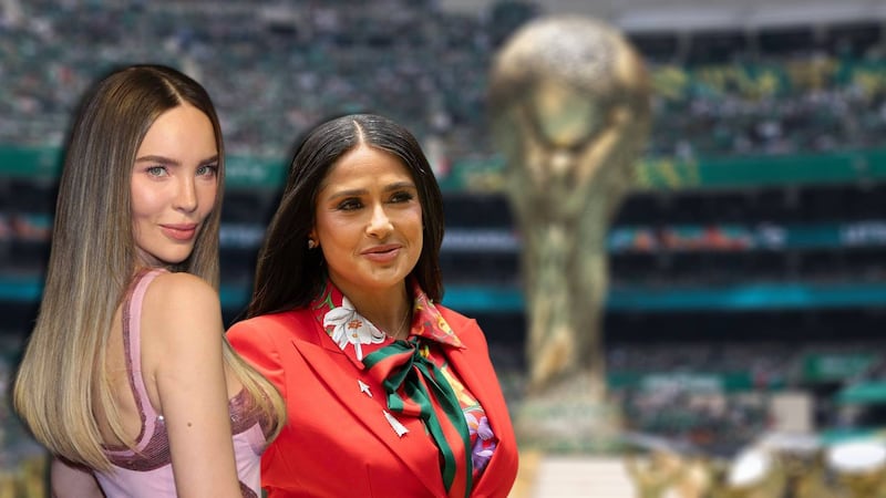 ¿Salma Hayek rechazó a Belinda? Esto dijo la cantante sobre su encuentro en el Mundial 2026