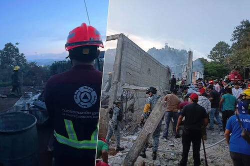 Una explosión en una fábrica de pirotécnia en Ocotepec, Cuernavaca, deja un muerto y dos heridos