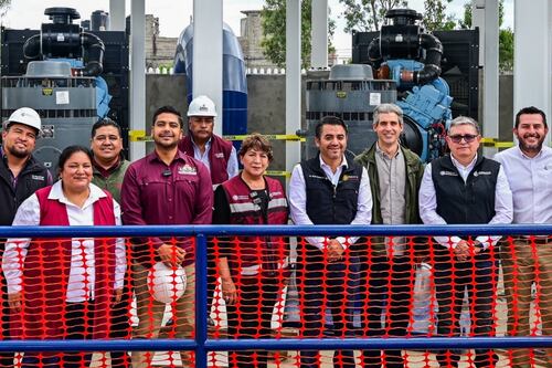 Túnel Churubusco-Xochiaca entra en operación para reducir inundaciones en el oriente del Edomex