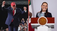 Trump vuelve a elogiar la “voz hermosa” de Sheinbaum y defiende el nombre de ‘Golfo de América’