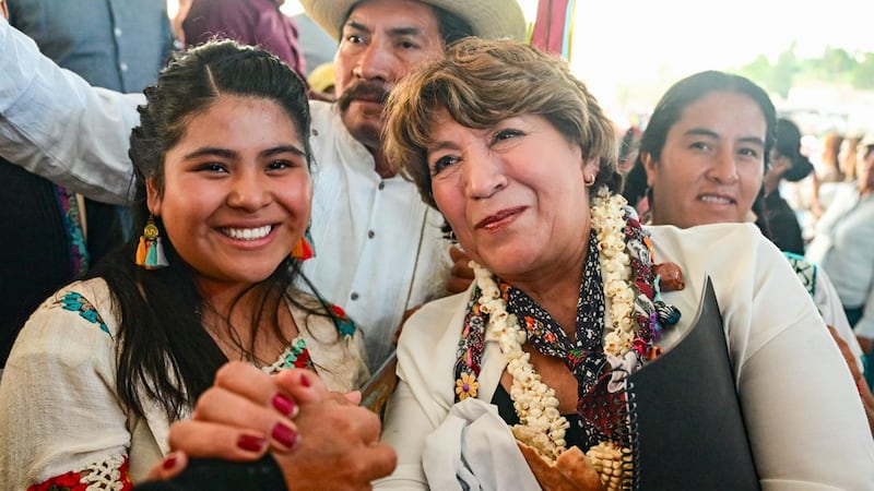 1.9 millones de mexiquenses han salido de la pobreza con Delfina Gómez