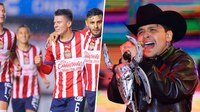Chivas: Jugadores son captados en concierto de Christian Nodal a días del repechaje ante Puebla