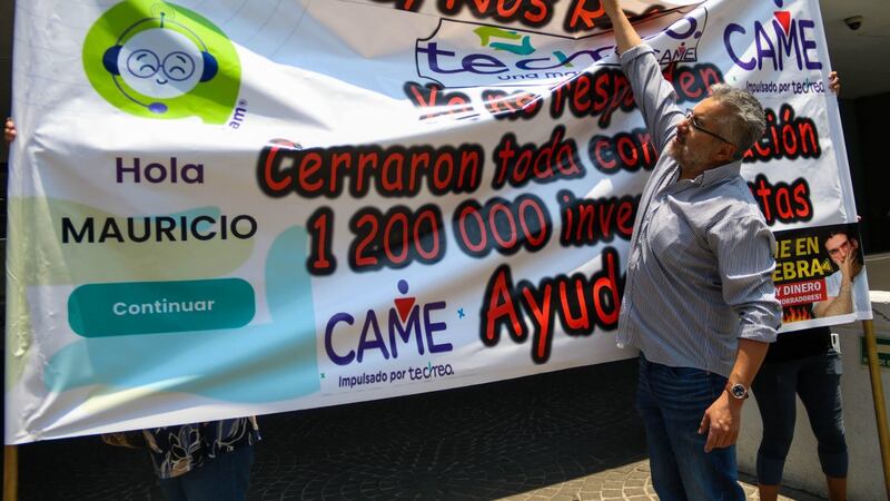 Le ‘cae la voladora’ a CAME: Financiera es intervenida por el Gobierno para proteger ahorros