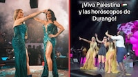 ¿Duranguense punk? Horóscopos de Durango gritan “¡Que viva Palestina!” durante concierto en Los Ángeles