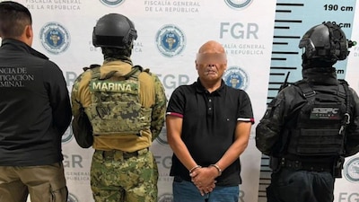 'El Cebollo', operador de la Mayiza, fue detenido en un operativo en Colima.