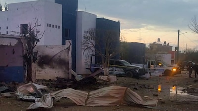 Un artefacto abandonado por presuntos sicarios, explotó en las inmediaciones de la comisaría de Moya, Zacatecas