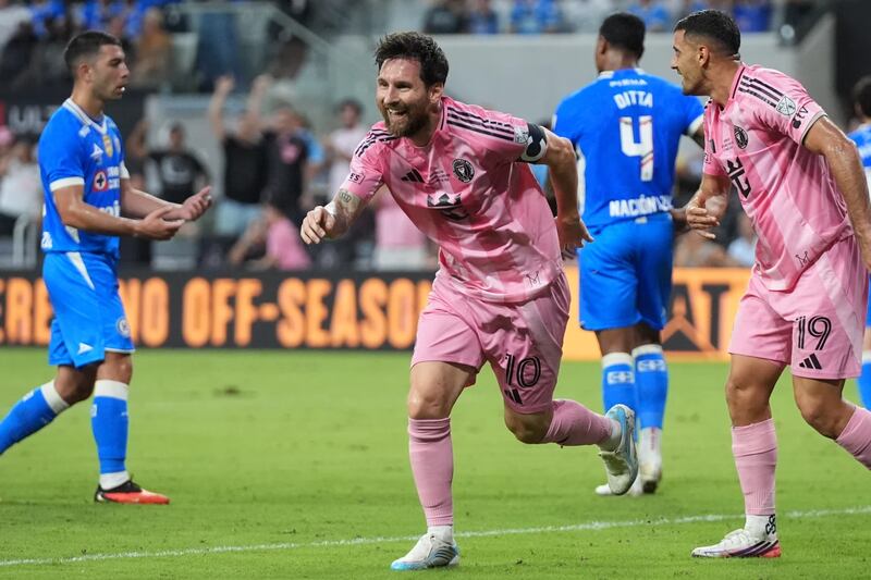 Messi descarrila a la ‘Máquina’: Inter Miami vence 2-0 a Cruz Azul en la Campeones Cup 2026