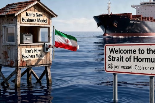 Irán analiza poner caseta de cobro en el estrecho de Ormuz: Ya está en pláticas con Omán