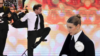 Luis Miguel apareció en una foto nunca antes publicada en la que está con su hija Michelle Salas. (Foto: Créditos Cuartoscuro)