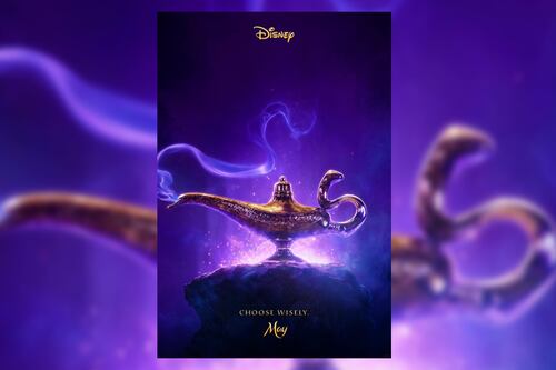 Disney revela primer póster del live-action de 'Aladdin'