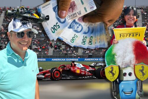 Hasta 95 mil pesos: Esto gastan los fans de F1 en el GP de México 2025 entre boletos, comida y ‘merch’