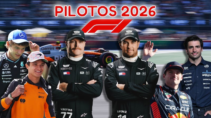 ¡'Checo’ regresa al ‘Gran Circo’! Lista COMPLETA de pilotos en F1 para la temporada 2026