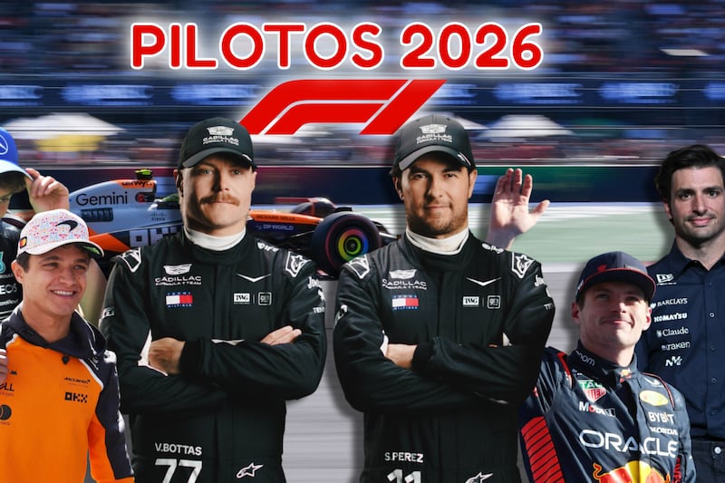 ¡'Checo’ regresa al ‘Gran Circo’! Lista COMPLETA de pilotos en F1 para la temporada 2026