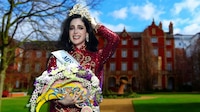 ‘Trabajé por esa corona’: Fátima Bosch, Miss Universo, responde en Harvard a mujer que le pidió renunciar