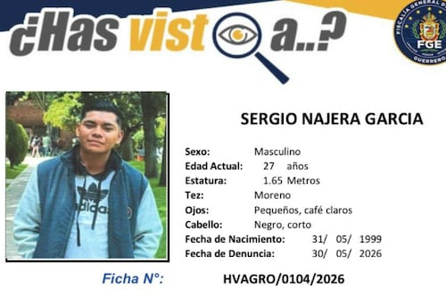 Familiares de maestro desaparecido en Guerrero exigen su búsqueda con manifestación en la FGE